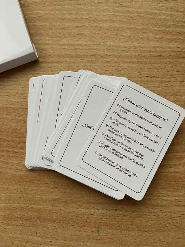 Producto - Hablemos de nosotros - Cartas para conectar