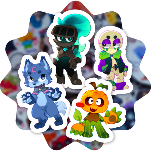 Producto - Stickers - Dandy's Halloween