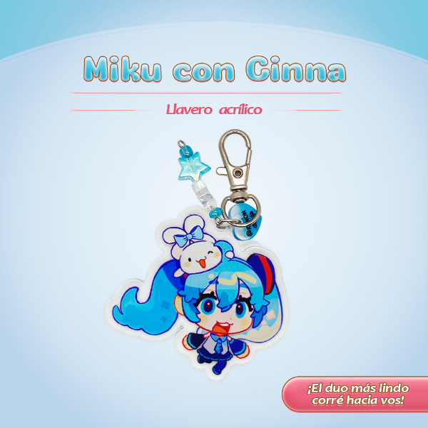 Producto - Miku c/Cinnamoroll en cabeza