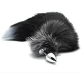 Producto - Cola de zorro PLUG CHICO NEGRO