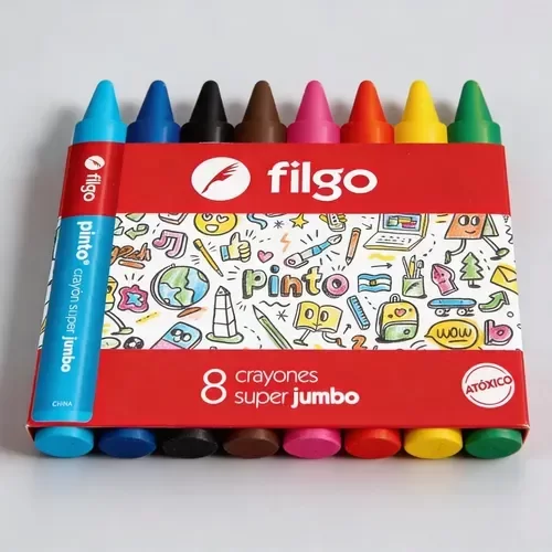 Producto - Crayones SuperJumbo Filgo x8 - 0