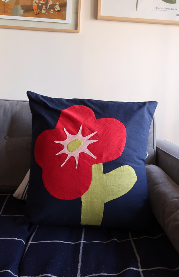 Producto - Almohadón Flor