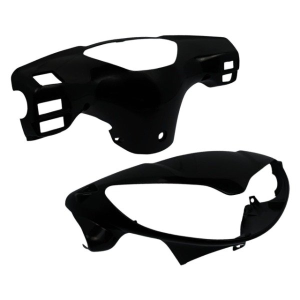 Producto - VC1147N - CUBRE OPTICA + CUBRE TABLERO ZANELLA ZB / GILERA FUTURA 110 - NEGRO