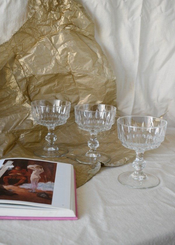 Producto - Set de tres copas francesas para brindis / cóctel - 1