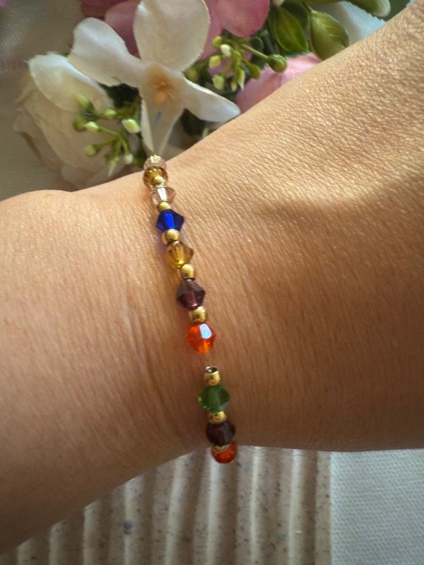 Producto - Pulsera cristal colores (a.d)