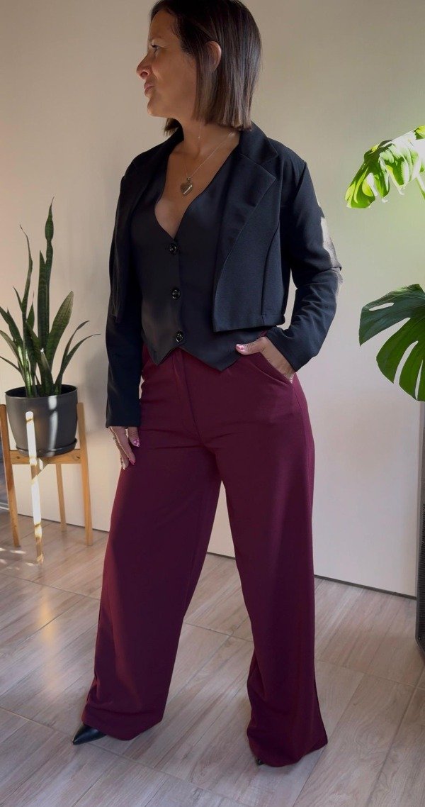 Producto - Pantalon sastrero palazo - 2