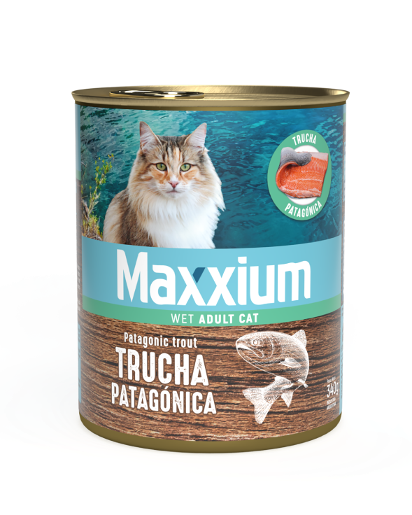 Producto - LATA MAXXIUM TRUCHA X 340GRS