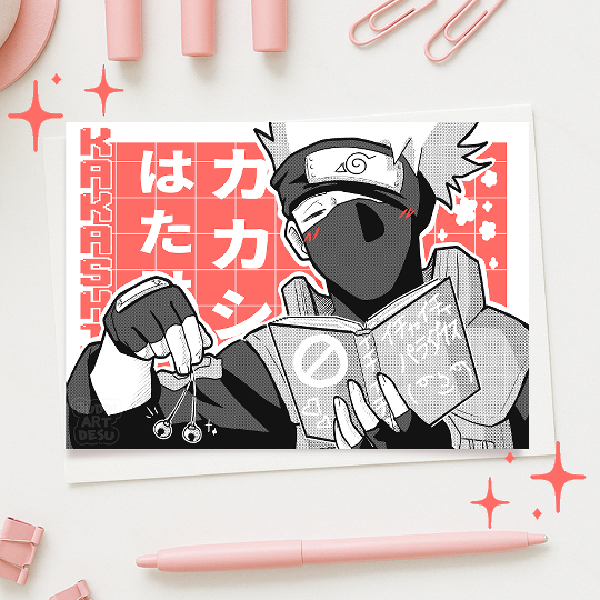 Producto - Ilustración Hatake Kakashi // Naruto