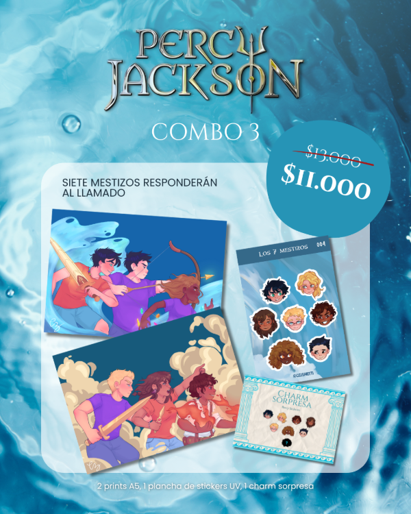 Producto - COMBO 3 - Siete mestizos responderán al llamado