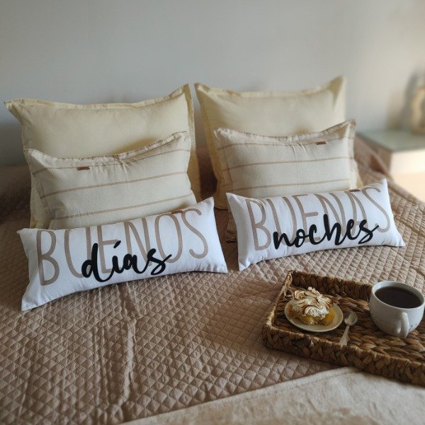 Producto - Combo x6 Almohadones - Natural / Crudo