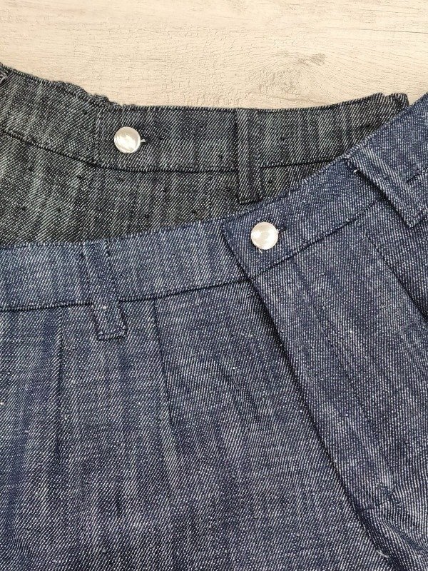 Producto - Short Con Botón Denim Strass (Art. 6050) - 1