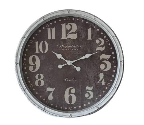 Producto - RELOJ PARED 50C WESTMINSTER BLANCO