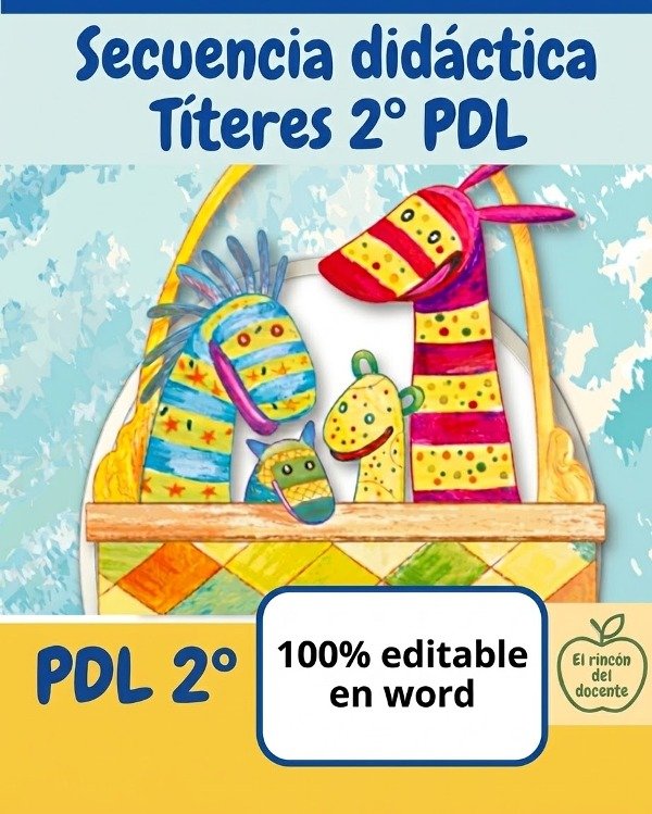 Producto - Secuencia didáctica "Títeres" 2to