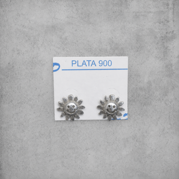 Producto - Aros flor sonriente