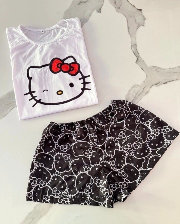 Producto - Pijama kitty negro