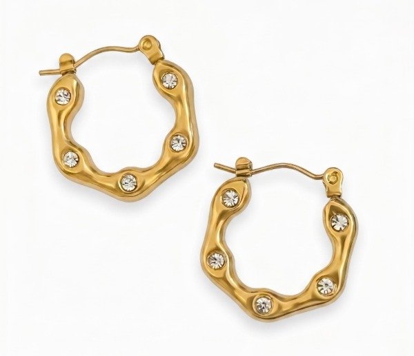 Producto - ARGOLLITAS DANNA GOLD (Par)