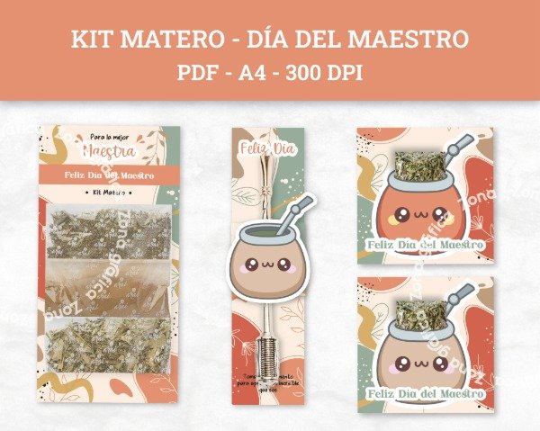 Producto - Kit matero - Día del Maestro
