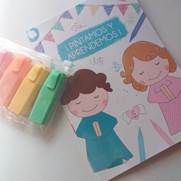 Producto - Librito Pintamos y Aprendemos + Fibroncitos