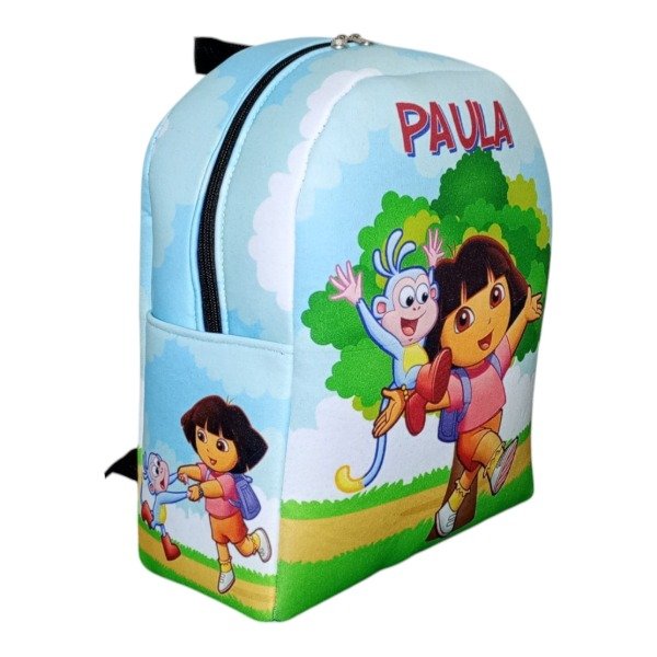 Producto - Mochila Jardín Infantil Dora la Exploradora Personalizada Con Nombre