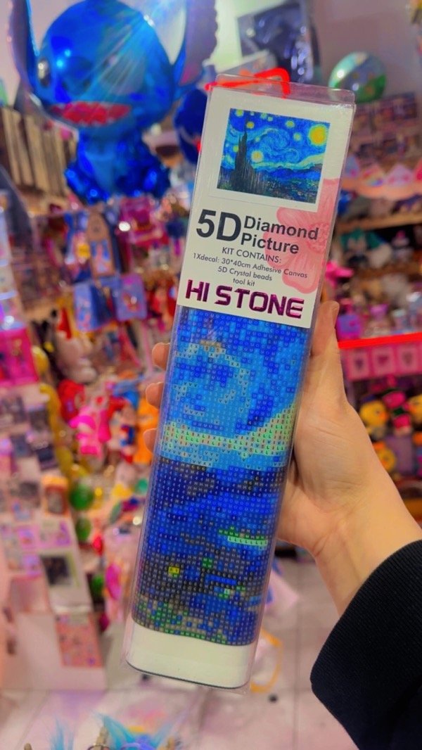 Producto - PINTURA POR DIAMANTE NOCHE ESTRELLADA