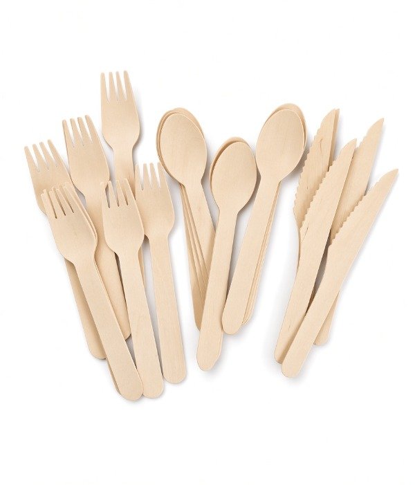 Producto - CUBIERTOS DE MADERA BAMBÚ ECOLÓGICOS X 10 - 1