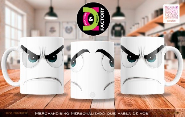 Producto - Taza Expresiones - TZ-RT-BL-11OZ-271-GEN-EXP
