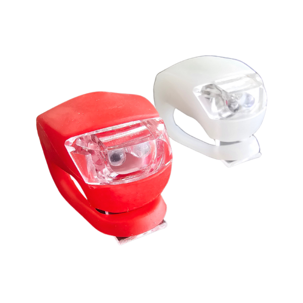 Producto - Faros silicona tras. y del. con pila