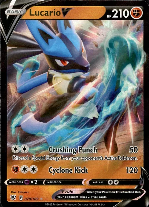 Producto - Lucario V - 078/189 - Astral Radiance - Holo