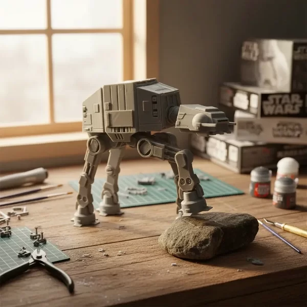 Producto - Kit Para Armar At-at Walker Articulado - Star Wars - 0