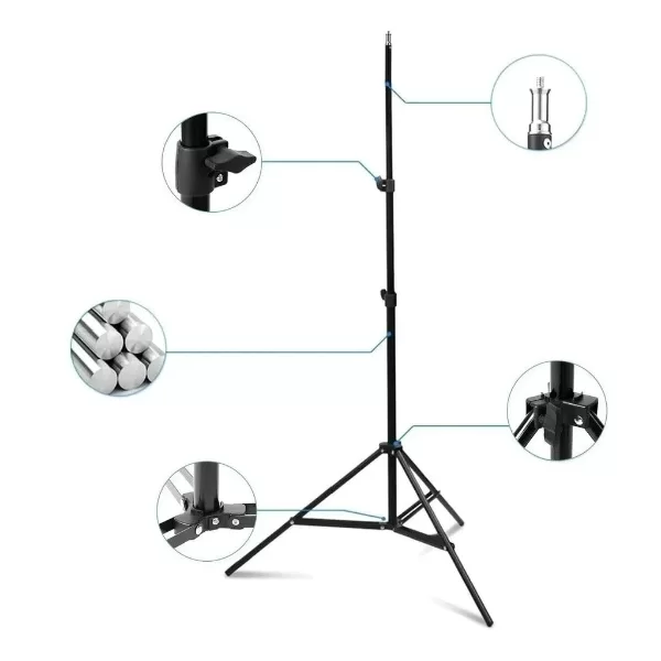Producto - Tripode 2.10 Metros Regulable y Plegable