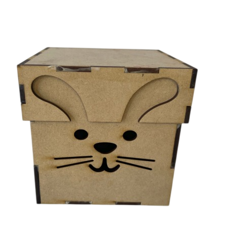 Producto - PACK 10 CAJA CONEJO 10X10CM