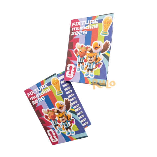 Producto - Pack x50 Fixture del Mundial Personalizados