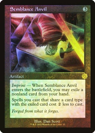 Producto - Semblance Anvil (#052) (Retro Frame Foil)