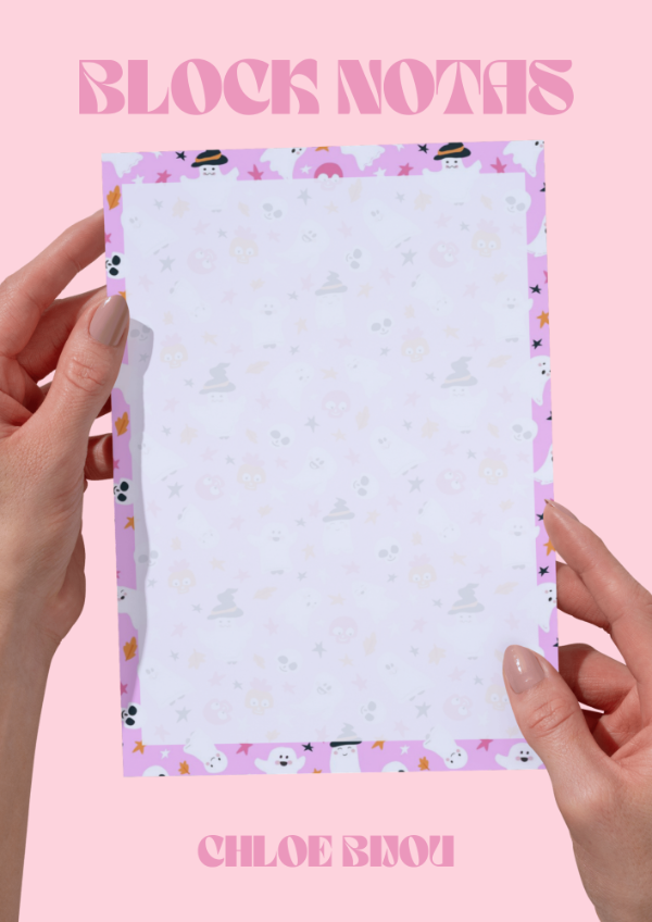 Producto - Block notas A5 Halloween - 5