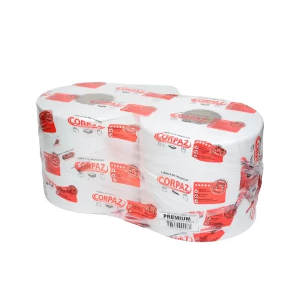 Producto - BOBINA CORPAZ PREMIUM 20 CM X400 DOBLE HOJA