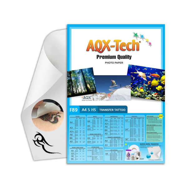 Producto - Tattoo Paper Aqx
