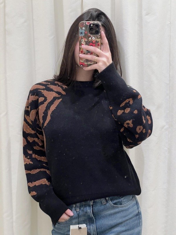 Producto - SWEATER JAQUARD LUREX