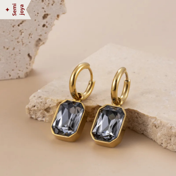 Producto - Aros Santorini Gris - 0