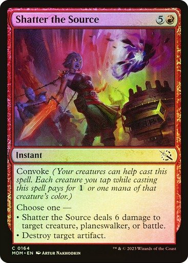 Producto - Shatter the Source Foil  March of the Machine