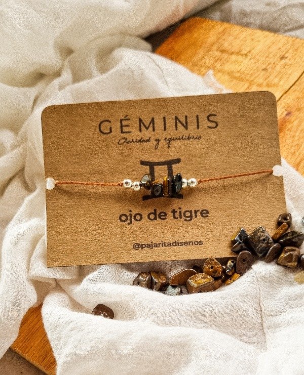 Producto - Pulsera zodiaco - Géminis