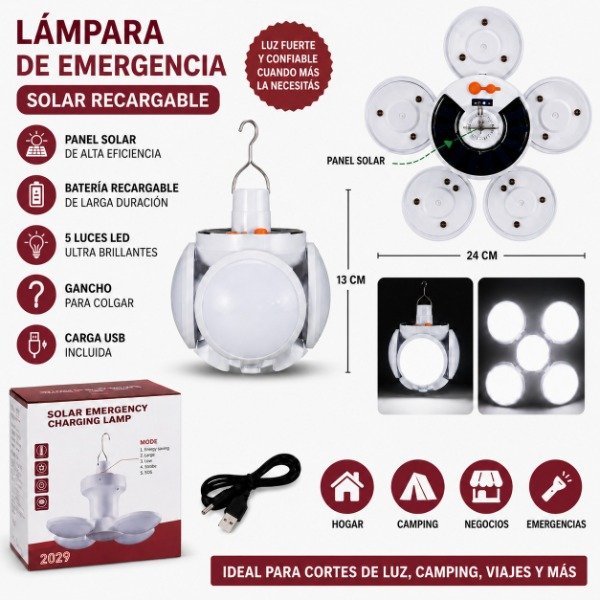 Producto - Lámpara solar