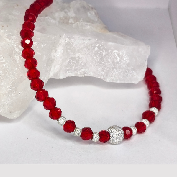 Producto - Pulsera Cristales y Plata