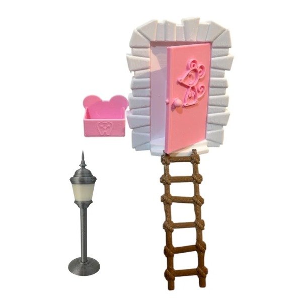 Producto - Puerta Mágina Ratón Perez + Escalera + Box Diente + Farol