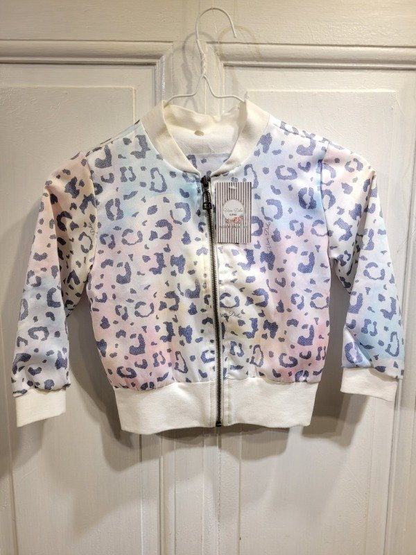 Producto - Campera VAN DIKE bomber animal print Nueva c/etiq Talle 4 años - PRECIO: 24X