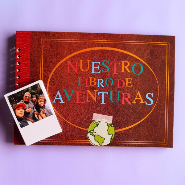 Producto - Nuestro libro de aventuras A4 + 30 polaroids