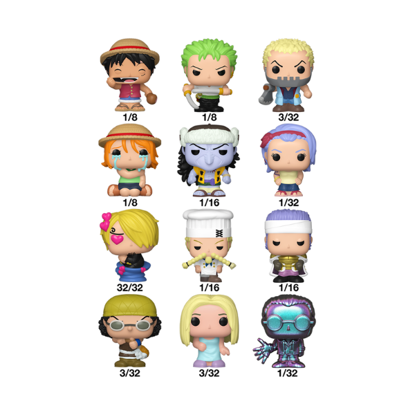 Producto - FUNKO BITTY POP MYSTERY ONE PIECE Sobre individual - 1