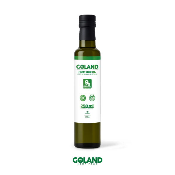 Producto - Aceite De Cañamo Agroecológico Prensado En Frio Goland 250ml