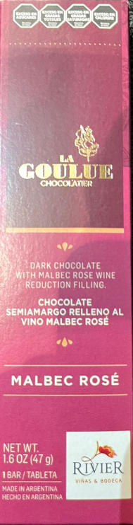 Producto - Chocolate Goulue Malbec Rosé