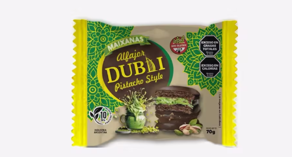 Producto - Alfajor Dubai Pistacho Style - x 6 U.