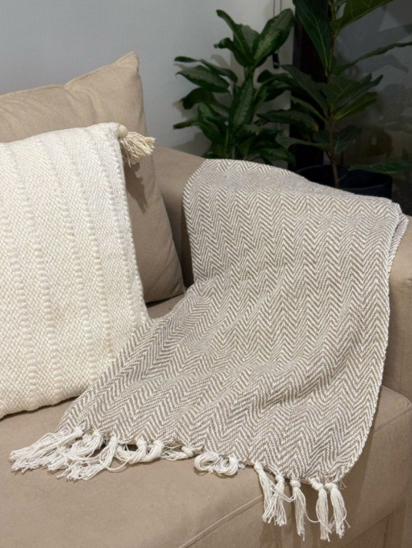 Producto - Manta para sillón/ Pie de cama espiga
